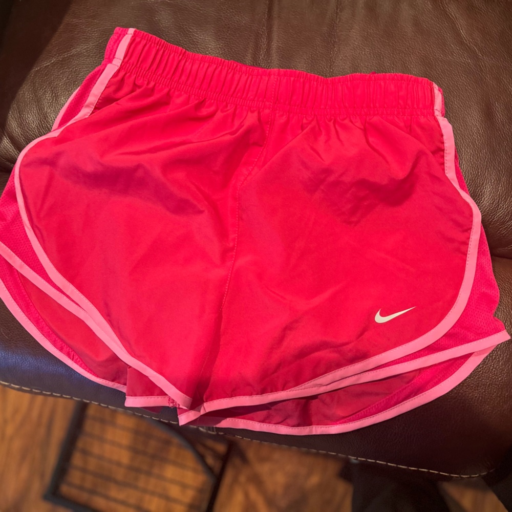 Nike Women's Bright Pink Athletic Shorts